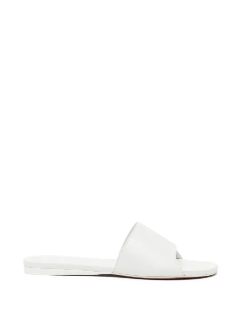Amina Muaddi Bianca sandals White 14S363467BIA