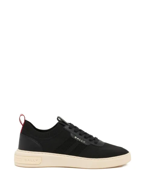 Bally logo-motif panelled sneakers Black MSK0GFTE002S