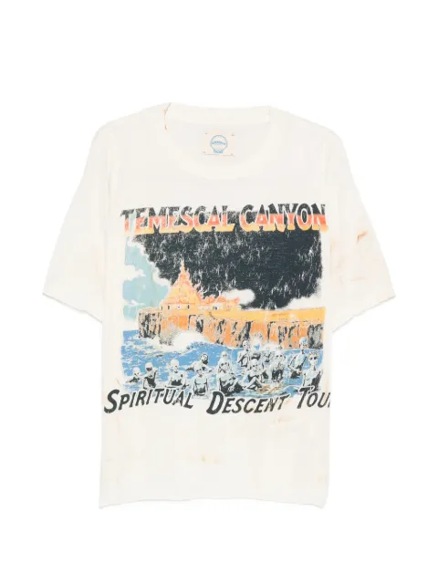 ERCOLE STUDIO printed T-shirt Neutrals GF03544