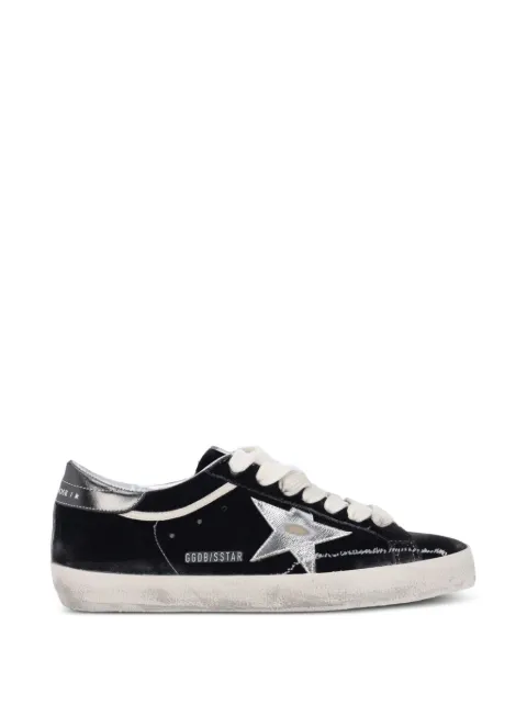 Golden Goose Super-Star star-embellishment sneakers Black GMF01002F008143