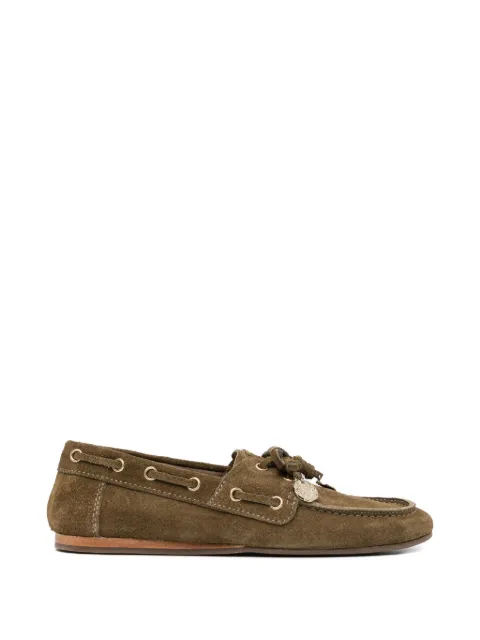 ANCIENT GREEK SANDALS KIDS Pliaria loafers Green PLIARIA