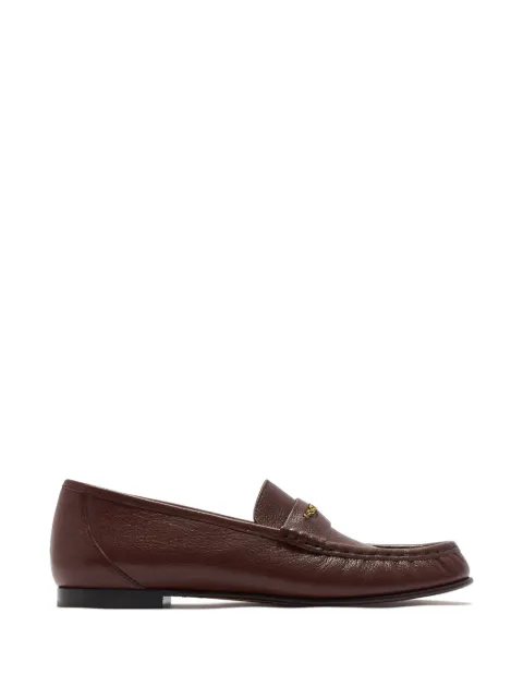 Chloé chain-detail loafers Brown CH25W11SUR