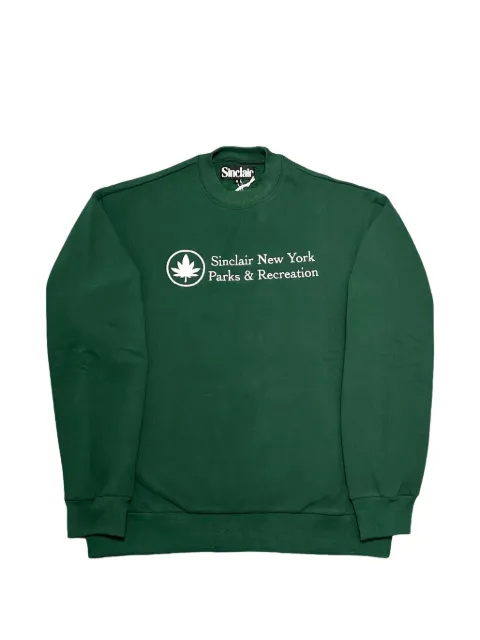Sinclair crewneck sweatshirt Green SMT2041FGRN