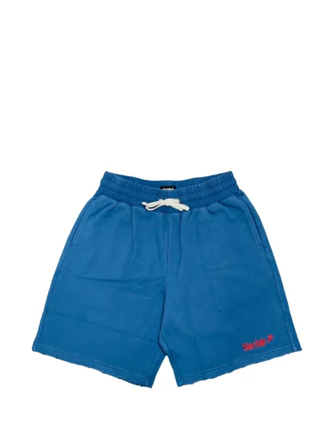 Sinclair french terry shorts Blue SMB041MBLU