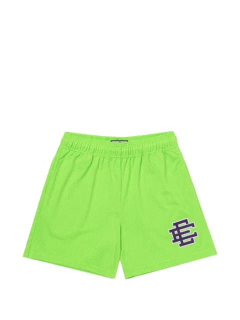 ERIC EMANUEL logo-print shorts Green EE138