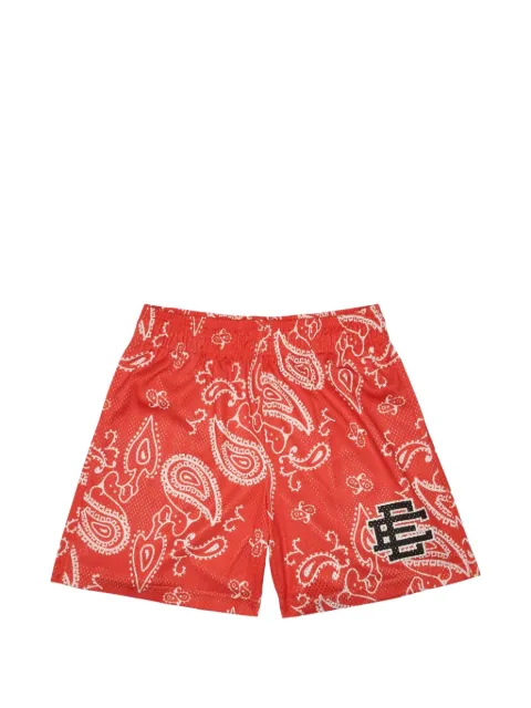 ERIC EMANUEL paisley-pattern shorts Red EE165
