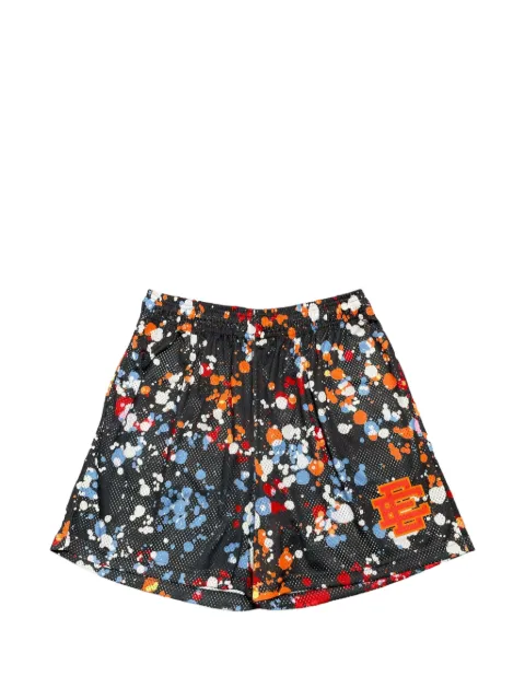 ERIC EMANUEL graphic-pattern shorts Black EE107