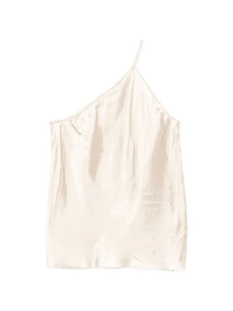 Rick Owens one-shoulder top Neutrals RP01F6117N