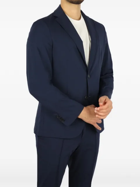 BOSS pressed-crease suit Blue 50557248