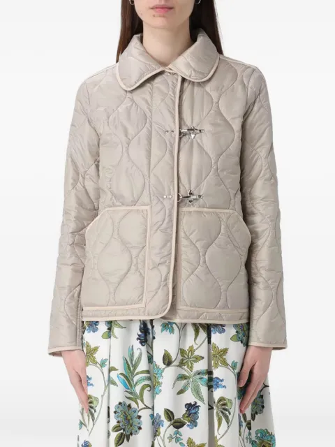 Fay quilted puffer jacket Neutrals NAW22524120ZEP