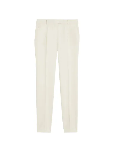 Max Mara belt-loops tailored trousers Neutrals 2616131035600