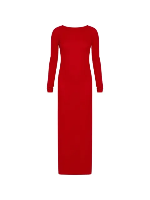 Marella cut-out long-sleeve dress Red 2613321013200