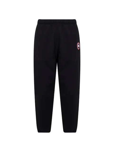 Canada Goose logo-detail track pants Black 1287M9061
