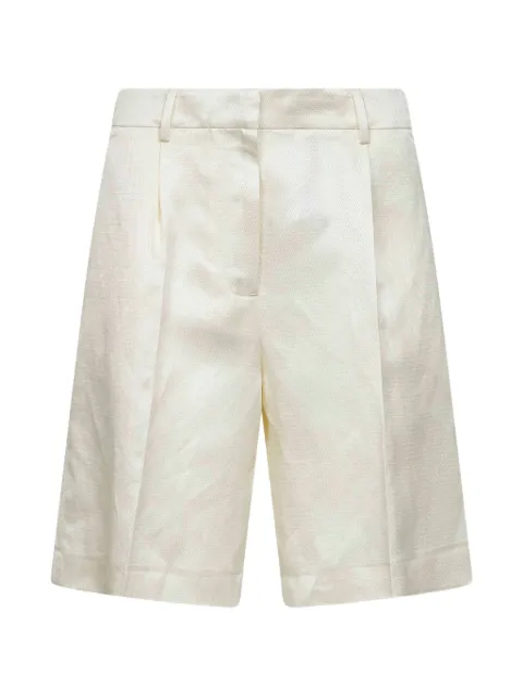 PT Torino pleated tailored shorts Neutrals CDBSSMZ00STDSP140015