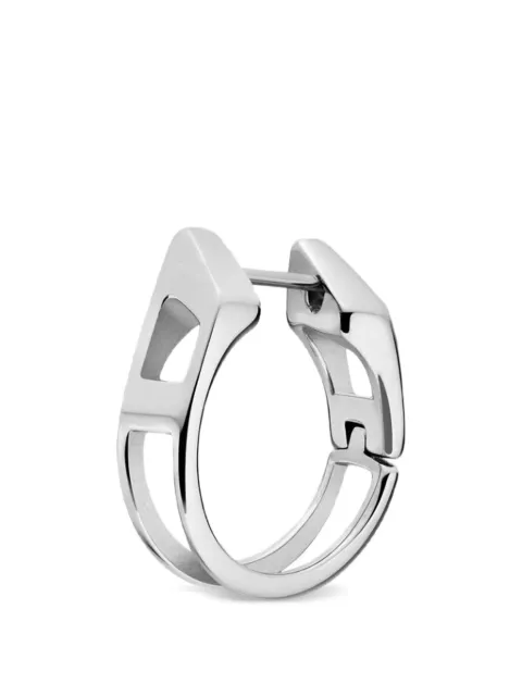 Diesel stainless steel hoop earring Silver DX167300DJW