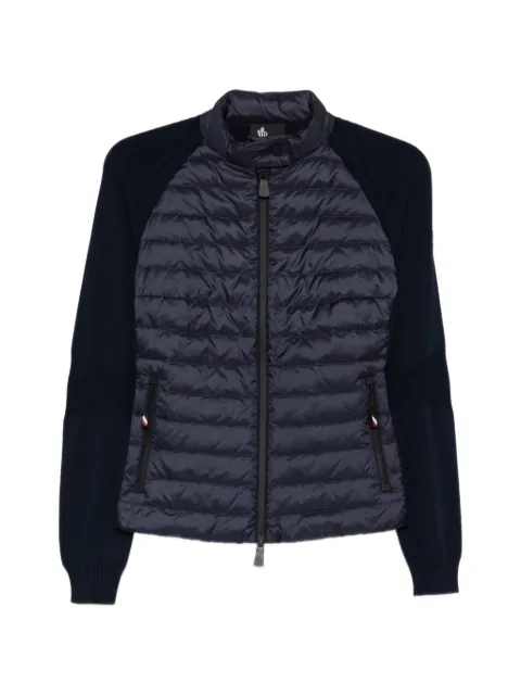 Moncler Grenoble padded zip-up jacket Blue L10989B00001M1183