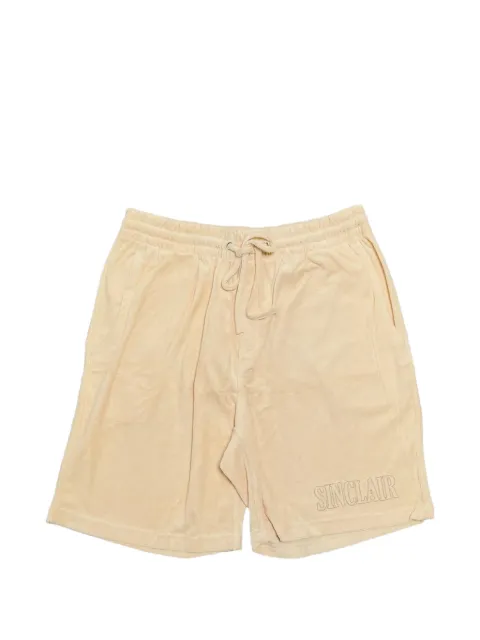 Sinclair french-terry shorts Neutrals SMB061BEI