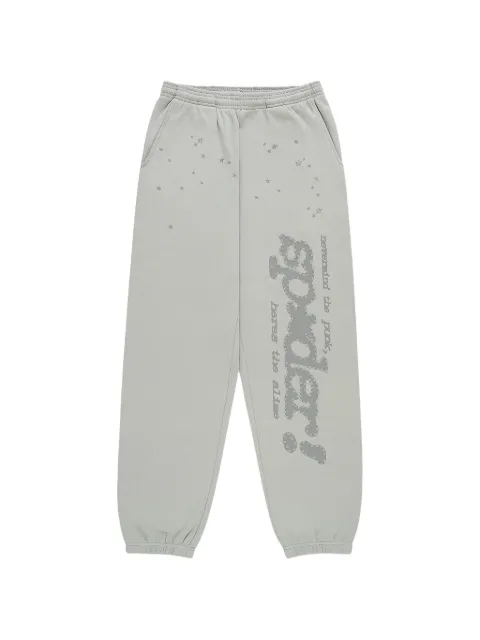 SP5DER tonal sport track pants Grey SP5DER308