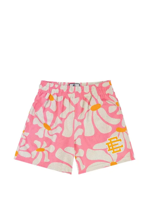 ERIC EMANUEL floral-print track shorts Pink EE168