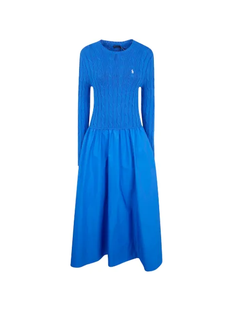 Polo Ralph Lauren cable-knit midi dress Blue 211A96349002
