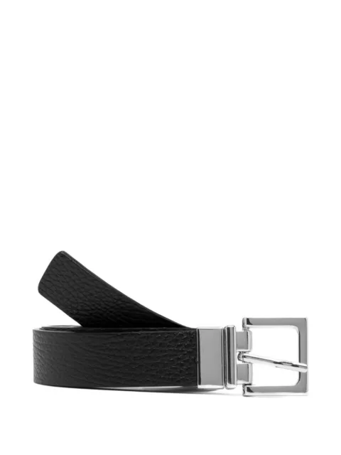 GIANNI CHIARINI bucket leather belt Black CNK00332GRNNA