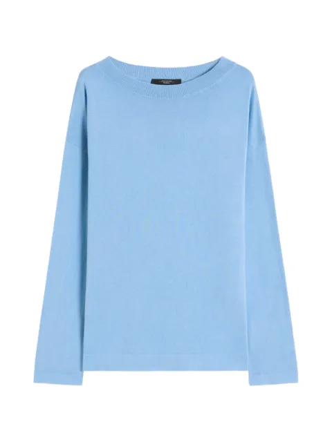 Weekend Max Mara boat-neck sweater Blue 2615361111600