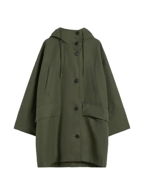 Weekend Max Mara hooded button jacket Green 2615021081600