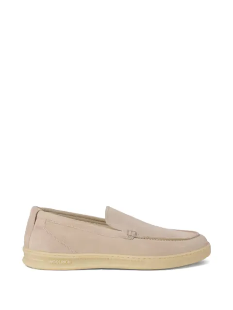 Woolrich suede flat loafers Neutrals WFM2610241A016