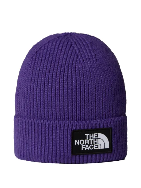 The North Face Logo Box beanie hat Purple NF0A8CHENL