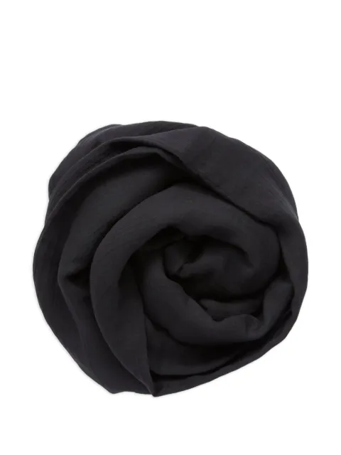 Rick Owens fringed scarf Black RU01F2474SCAR