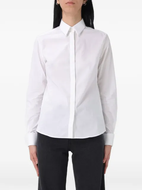 Fay buttoned long-sleeve shirt White NCWA152626SZGR