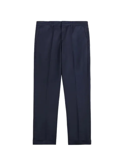 Fay cuffed trousers Blue NTM8652187TGUR