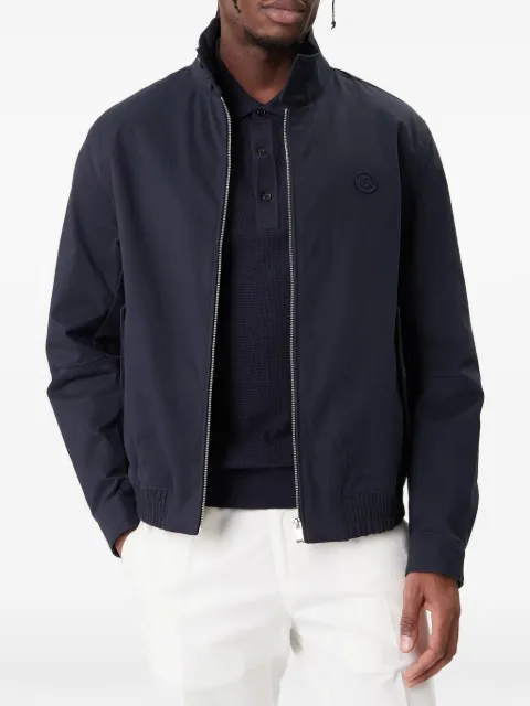 BOSS H Coiner zip cotton jacket Blue 50560144