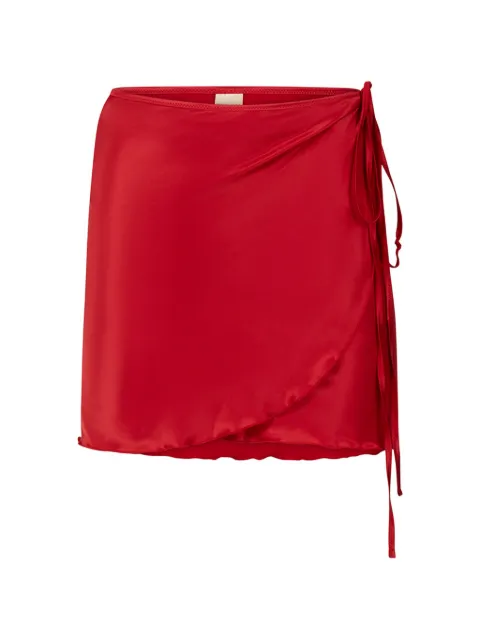 PARAMIDONNA Leone tie-side pareo Red LC26LPRS
