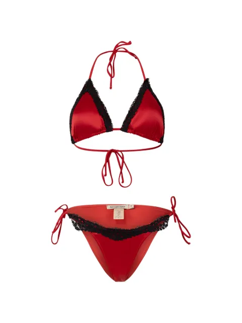 PARAMIDONNA Kourtney lace bikini Red LC26KRL