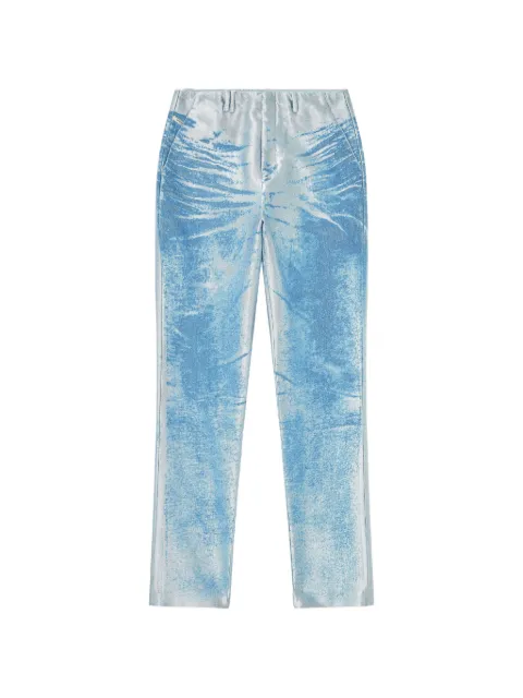 Diesel D-Askar whisker-pattern slim jeans Blue A234380EFDK
