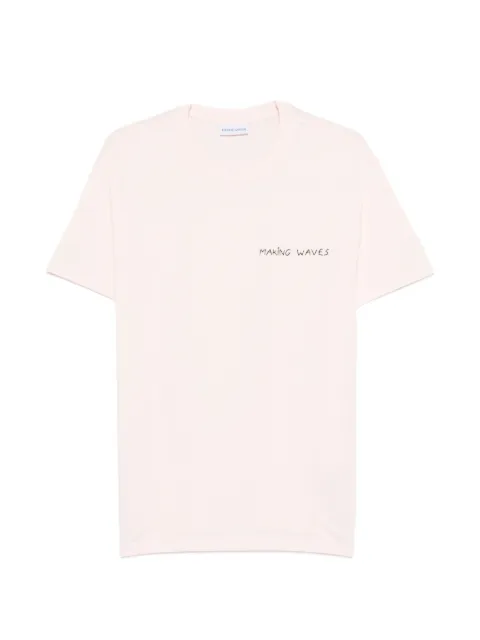Maison Labiche Popincourt embroidered T-shirt Pink ZMPOPINWAVES