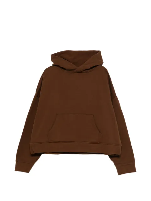 ENTIRE STUDIOS cotton hoodie Brown ESSS26HO04012