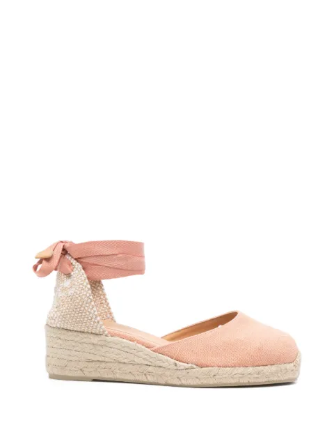 Castañer Carina ankle-tie espadrilles Pink 022205915PEACH