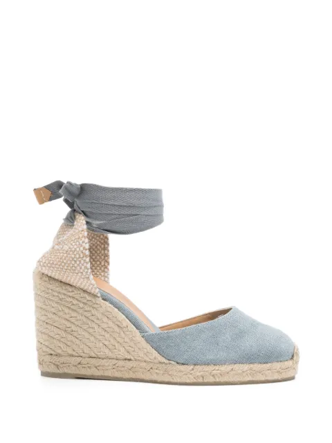 Castañer Carina tie espadrilles Blue 021642