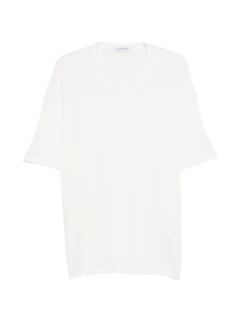 Maison Labiche Ziem knitted T-shirt White ZMZIEMMLB