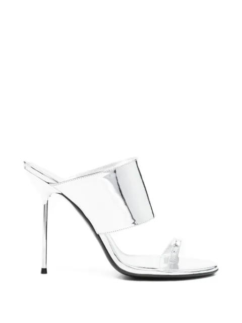 Paris Texas Lidia thong sandals Silver PX1825XNPMR