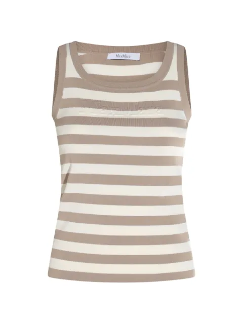 Max Mara striped top Neutrals 2511361049600