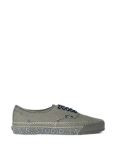 Vans x Sr Studio La. Ca. 44 OTW check logo patch sneakers Green VN000DCNFFO1