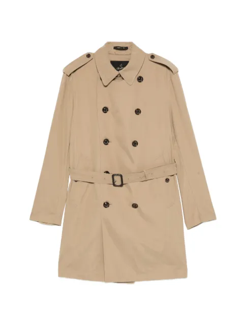 Montecore belted double-breasted coat Neutrals S10MUC870349