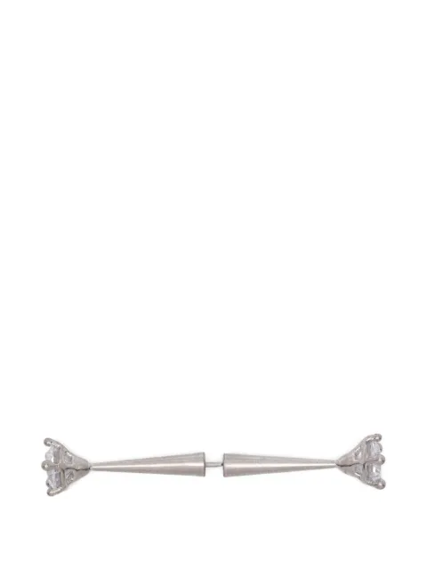 Panconesi Diamanti Spina metallic jewel earrings Silver S26EA010S