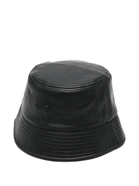 Arte Antwerp embossed bucket beanie hat Black SS26233AC1
