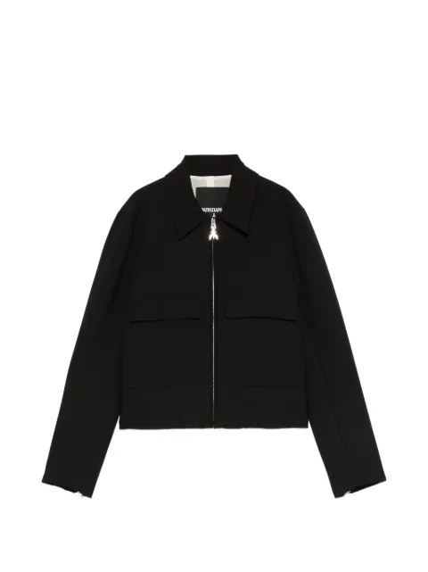 Patrizia Pepe zip pocket jacket Black 8O0224A688