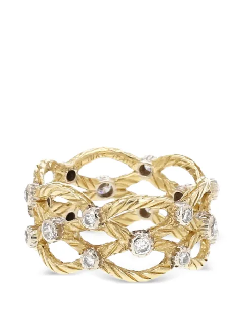 Buccellati 1980s diamond ring Gold 427628