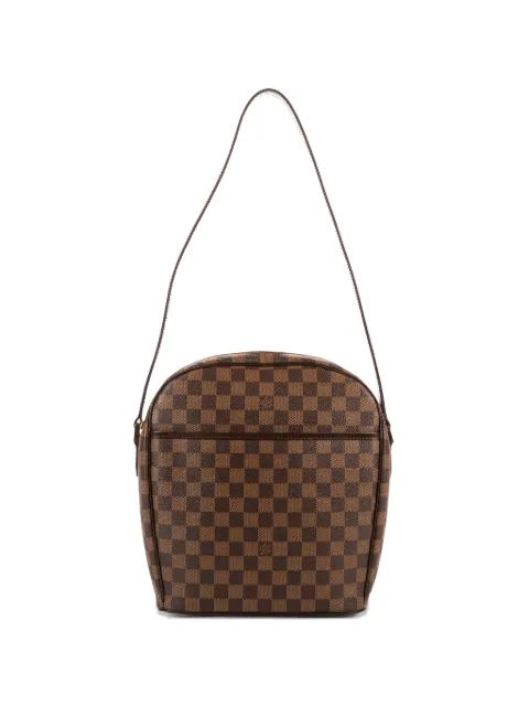 Louis Vuitton Pre-Owned 2001 GM Ipanema checkerboard shoulder bag Brown VI0091